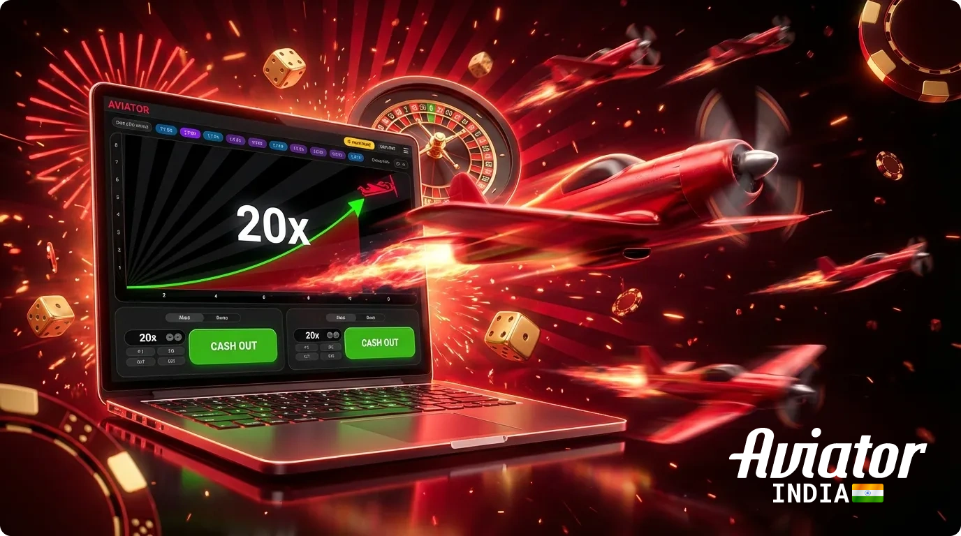 Aviator India it's a fast paced crash game with rising multipliers and instant results